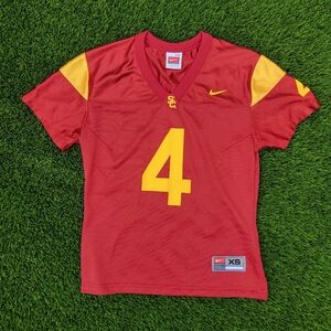 Nike #4 USC Trojans Women's Jersey | Size XS | Cardinal Red